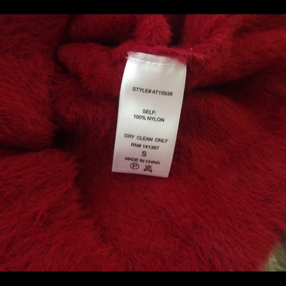 Black colored Fuzzy Crop Square Neck Sweater - Picture 3 of 3